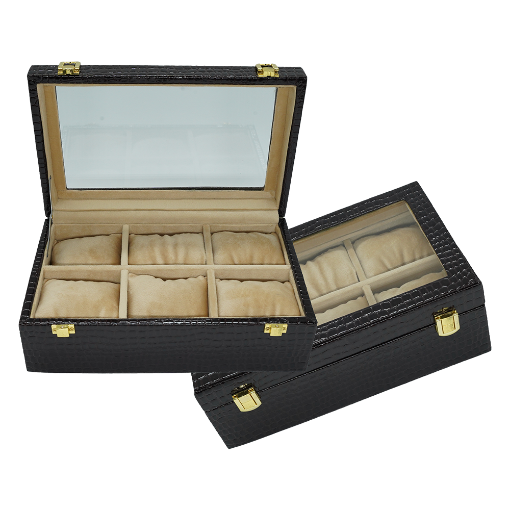 Premium Leathered Watch, tie, Belts and Cufflinks storage boxes