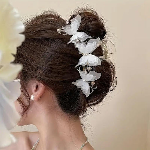 Elegant Butterfly Hair Claw Clip