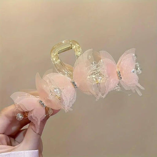 Elegant Butterfly Hair Claw Clip
