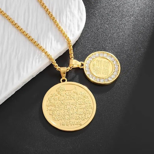 Islamic Double Pendant Necklace