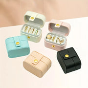 Simple mini ring box simple portable earrings jewelry box
