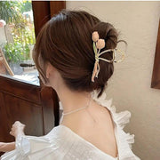 Elegant Tulip Flower Hair Clip