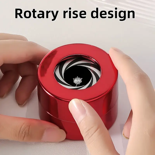 Rotating Ascending Ring Box & Jewelry organizer
