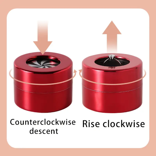 Rotating Ascending Ring Box & Jewelry organizer