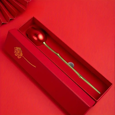 Metal Rose Jewelry Box – Valentine's Gift