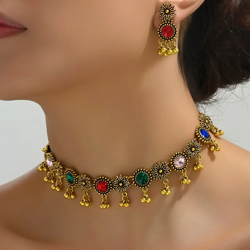 Bollywood Vintage Flower Set