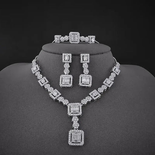 Luxury Vintage Style 3-Piece Jewelry Set