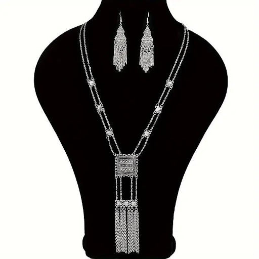 Retro Teasel Jewelry Set