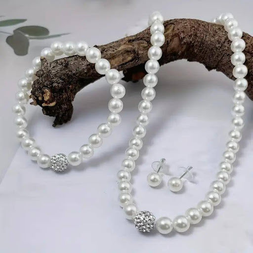 Pearl Bridal Jewelry Set