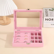 Elegant Velvet Jewelry Box