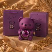 Bear Gift Box — Velvet-Lined Keepsake
