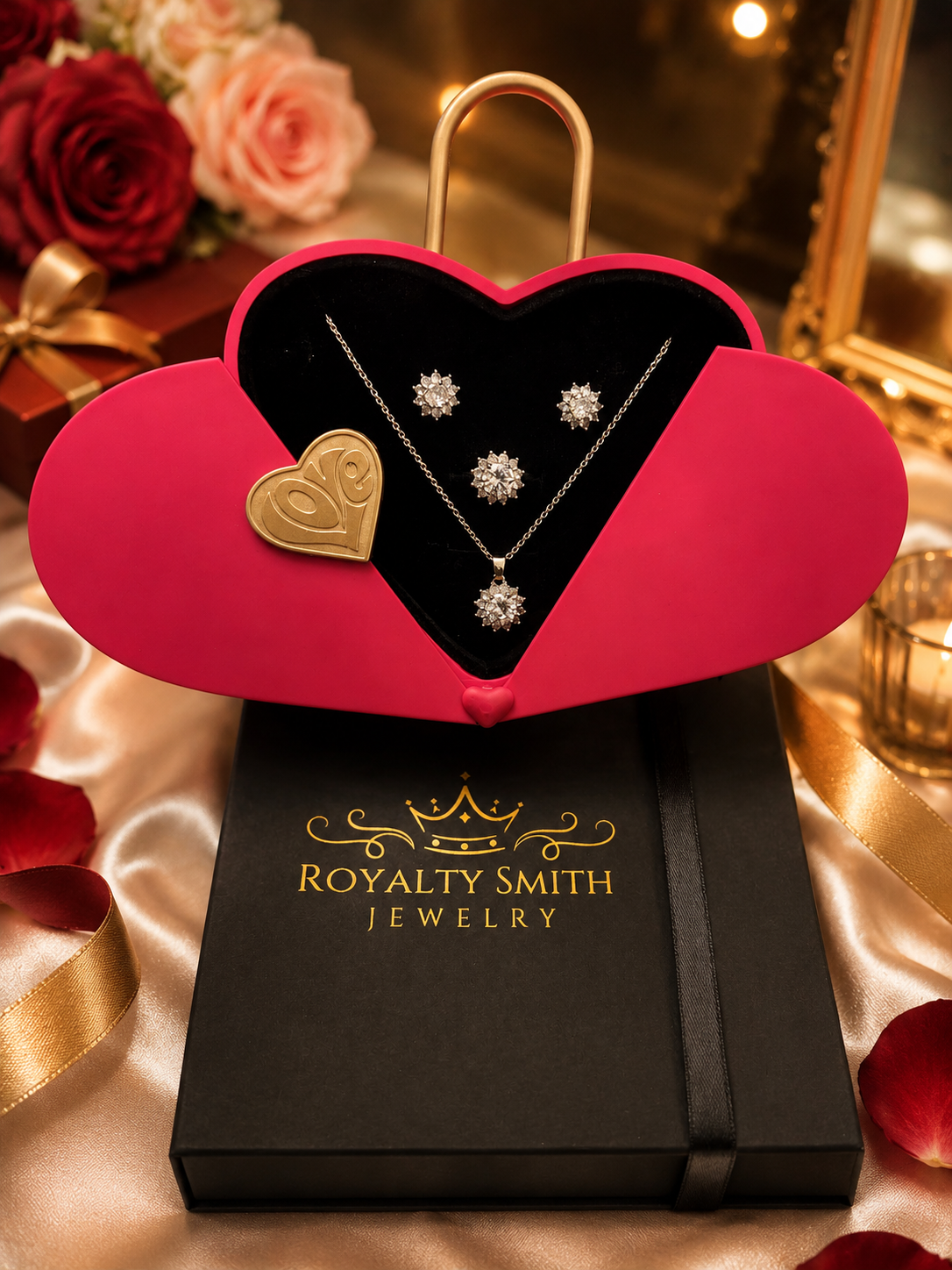 Lifelong heart shape with hook Gift Box