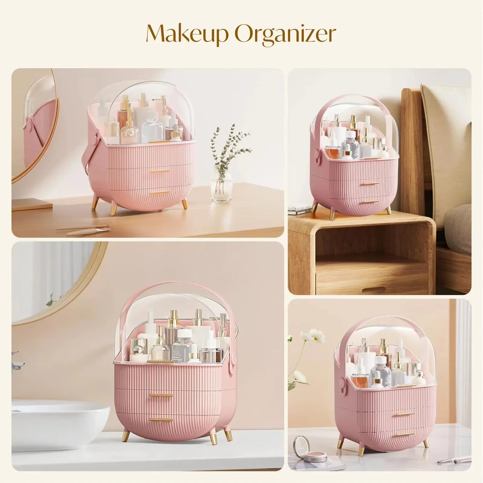 Makeup, Cosmetics Storage & Display Box