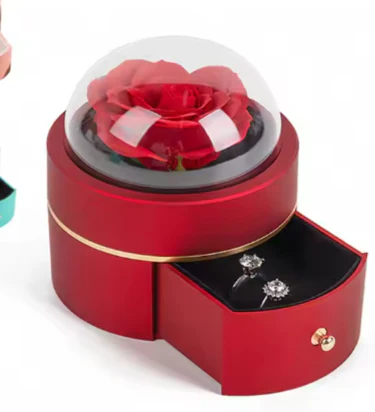 Cross-border ball jewelry flower box ring necklace