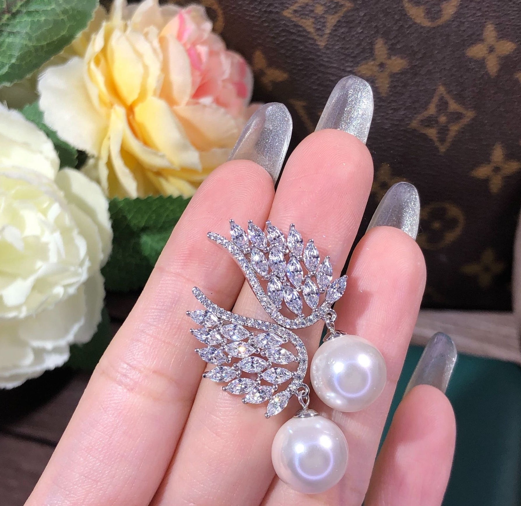 Pearl Drop Earrings