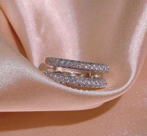 Imp Square Layered Ring