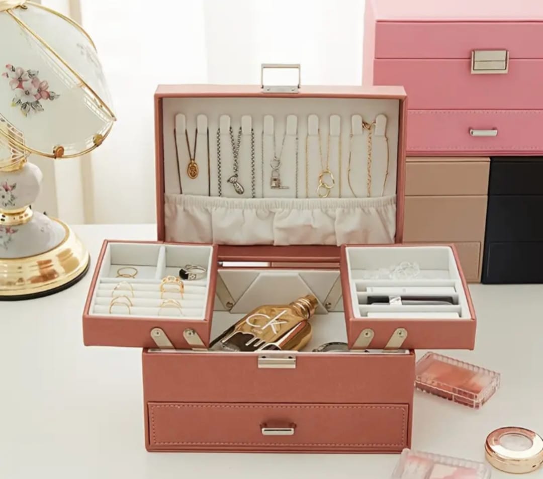 Multi layers luxury Jewelry Box Organizer