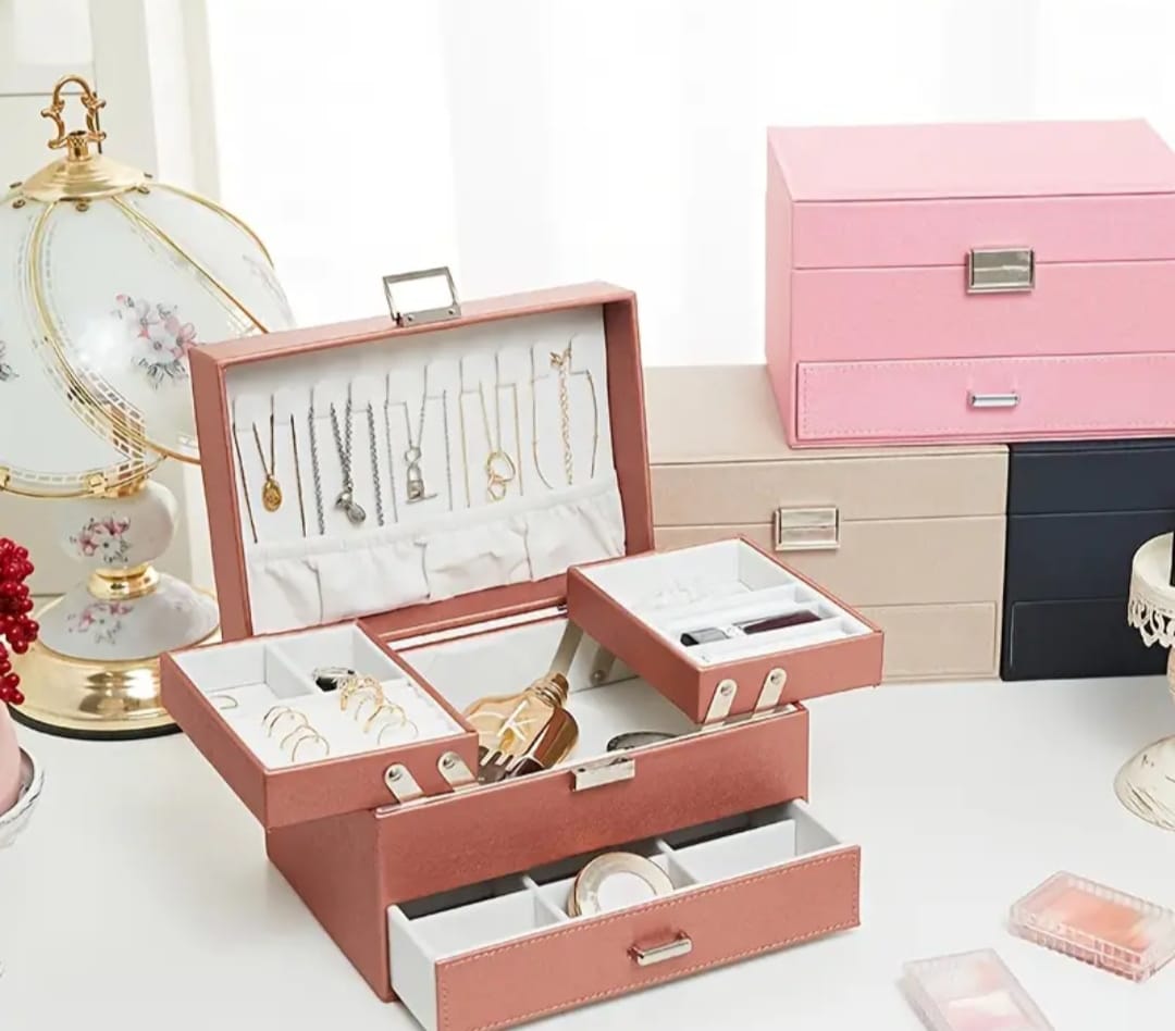 Multi layers luxury Jewelry Box Organizer