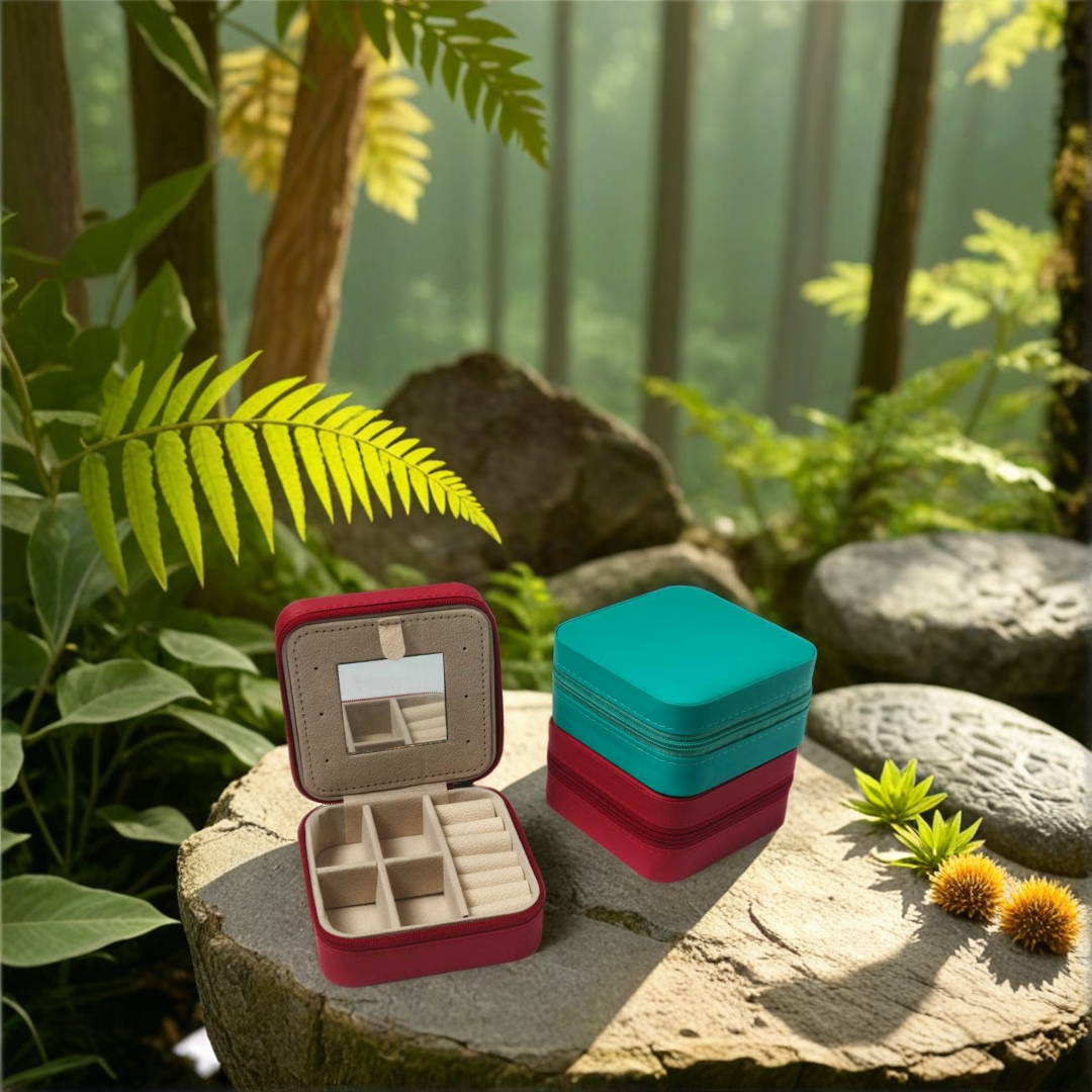 Mini Jewelry Organizer With Mirror