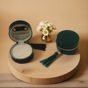 Round Mini Jewelry Organizer