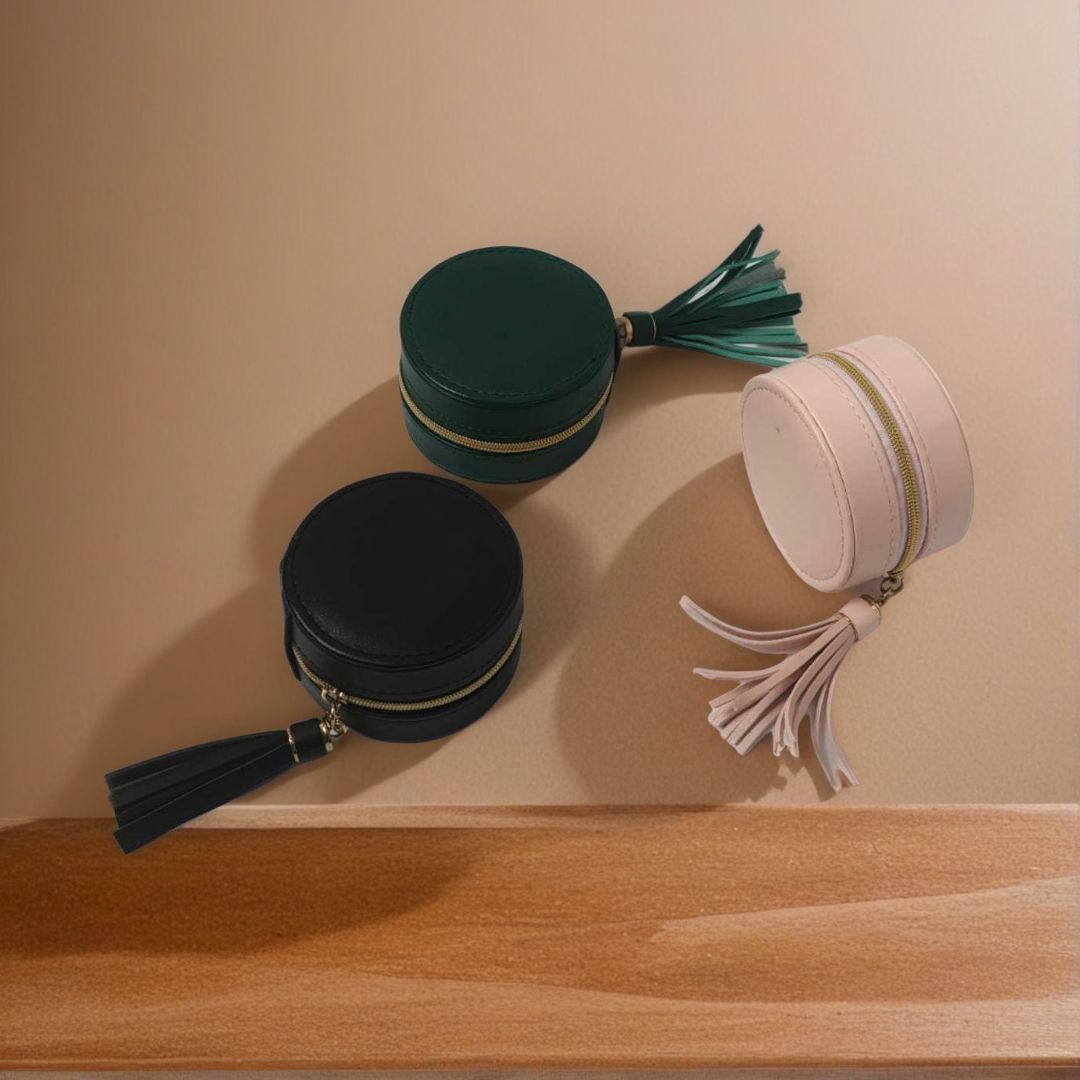 Round Mini Jewelry Organizer
