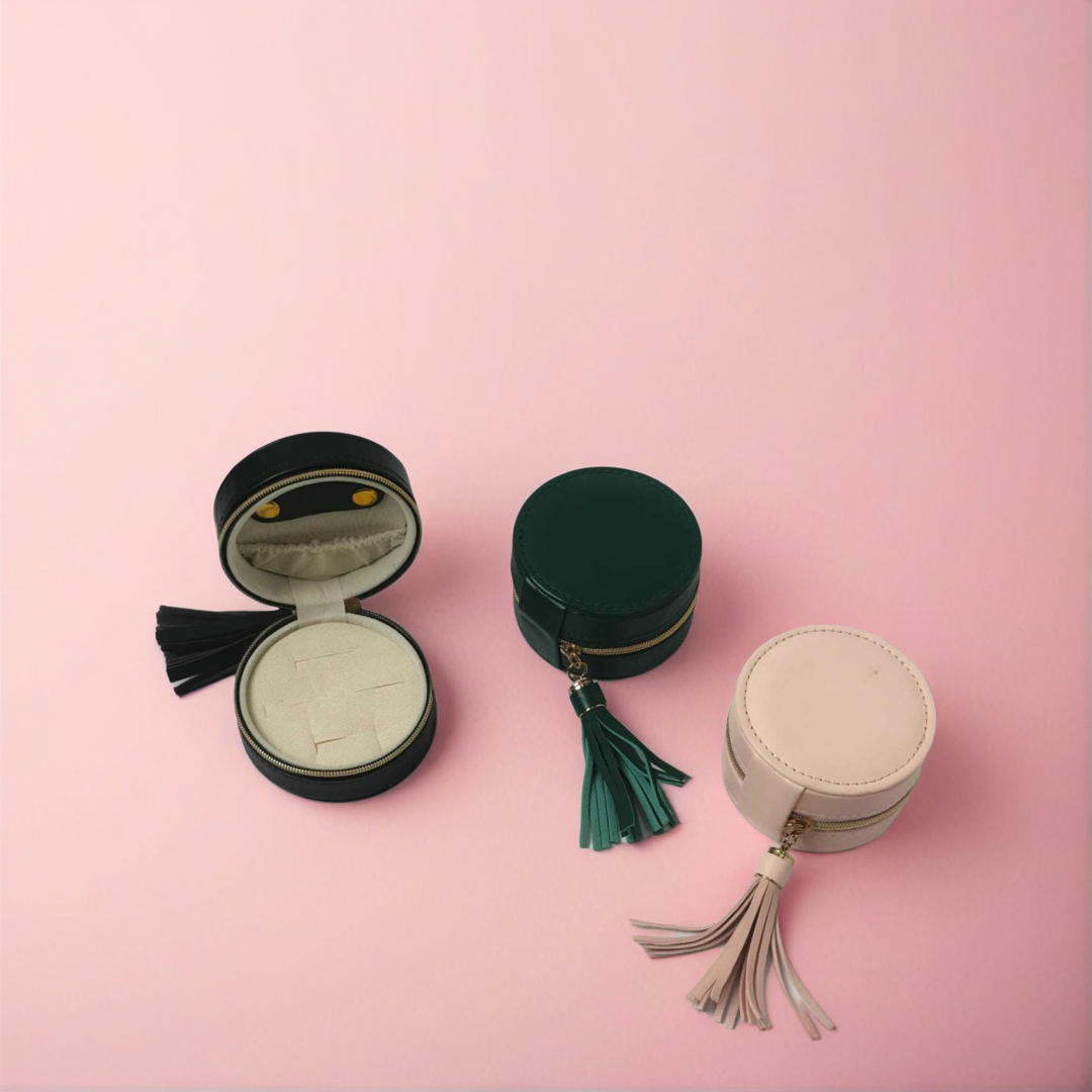 Round Mini Jewelry Organizer