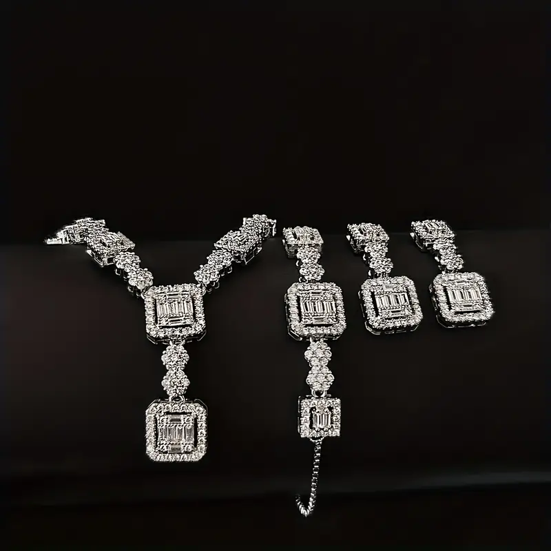 Luxury Vintage Style 3-Piece Jewelry Set
